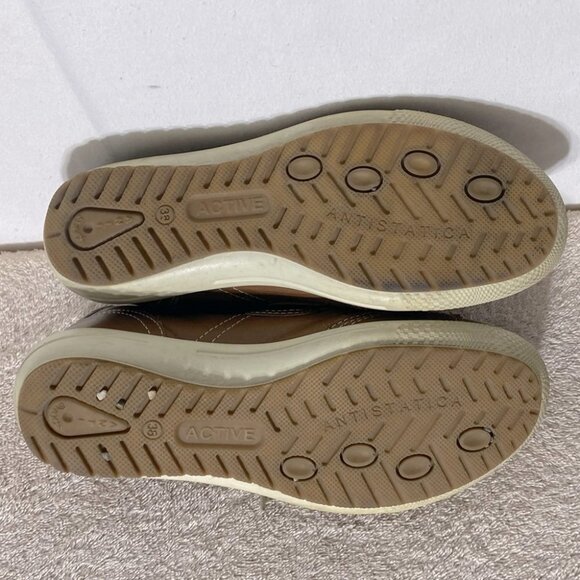 Vintage Grisport Active Brown Leather Sneakers 38 - Picture 9 of 15